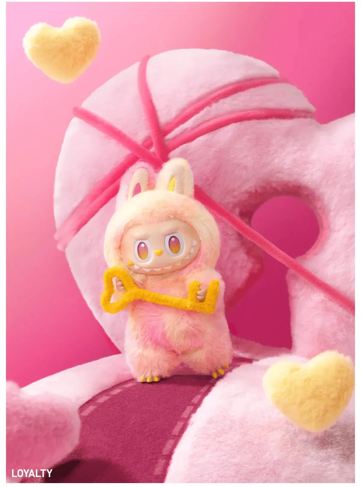 【LABUBU】Big into Energy ぬいぐるみ LOVE Labubu The Monsters Big into Energy Series Vinyl Plush